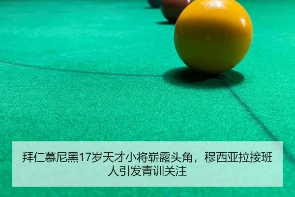 拜仁慕尼黑17岁天才小将崭露头角，穆西亚拉接班人引发青训关注